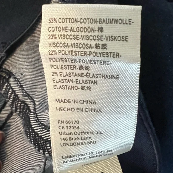 We The Free Dark Blue Penny Pull On Flare Jeans π» - Picture 8 of 9